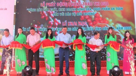 Đắk Lắk: Khai mạc tuần lễ tiêu thụ nông sản tiêu biểu năm 2022