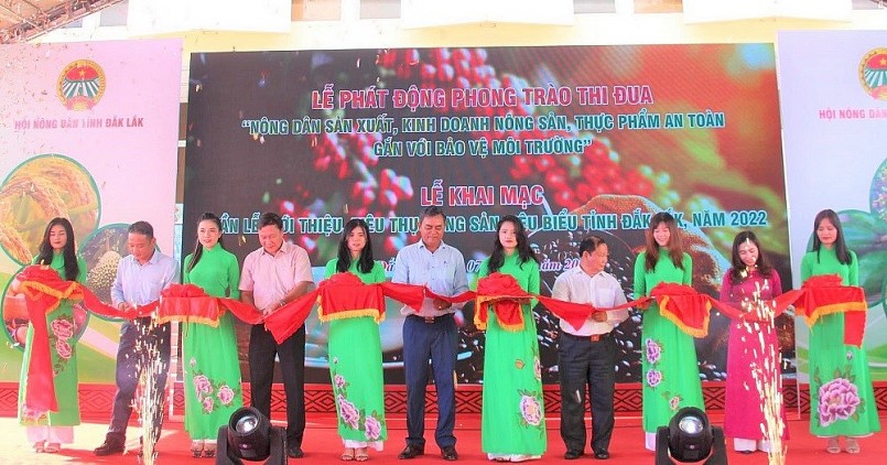 Đắk Lắk: Khai mạc tuần lễ tiêu thụ nông sản tiêu biểu năm 2022