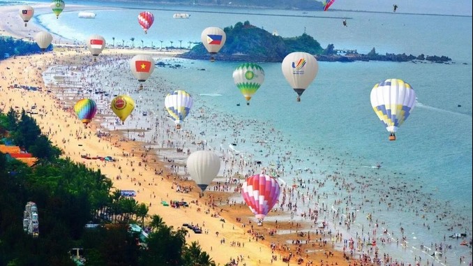 Sắp diễn ra Ngày hội khinh khí cầu tại vùng biển Cửa Lò