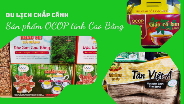 Các sản phẩm OCOP được trưng bày, giới thiệu và bán tại nhiều điểm du lịch, cửa hàng trên địa bàn tỉnh.