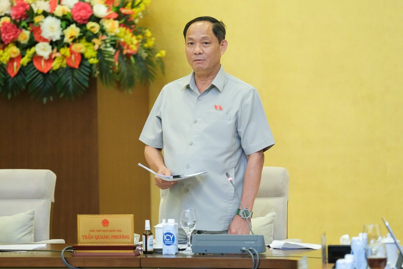 Phó Chủ tịch Quốc hội Trần Quang Phương khẳng định hoạt động giám sát văn bản quy phạm là rất thiết thực trong đánh giá việc chấp hành pháp luật