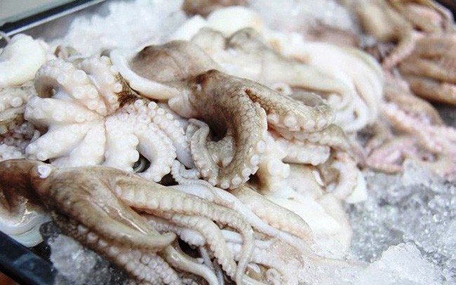 Xuất khẩu mực, bạch tuộc sang Nhật Bản tăng 41% về trị giá