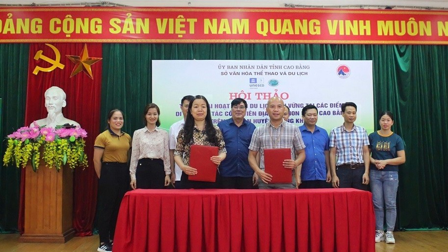 Cao Bằng: Triển khai hoạt động du lịch bền vững tại các điểm di sản trên địa bàn huyện Trùng Khánh