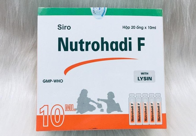 Thu hồi toàn quốc thuốc Siro Nutrohadi F do vi phạm chất lượng