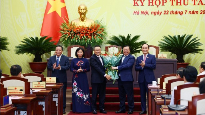 Tân Chủ tịch UBND Thành phố Hà Nội ưu tiên tạo đột phá trên 3 lĩnh vực