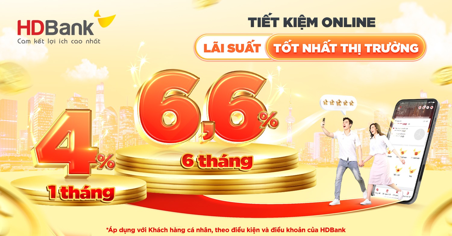 Khách hàng "chọn mặt gửi tiền" khi HDBank công bố mức lãi suất mới