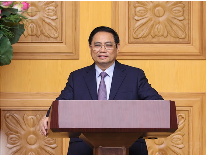 Thủ tướng kỳ vọng các doanh nghiệp Hàn Quốc tăng cường sự liên kết, tạo điều kiện cho các doanh nghiệp Việt Nam tham gia vào chuỗi cung ứng sản xuất, góp phần đưa Việt Nam sớm trở thành một trung tâm trong chuỗi giá trị khu vực và toàn cầu - Ảnh: VGP/Nhật Bắc
