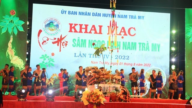 Khai mạc Lễ hội sâm Ngọc Linh lần thứ IV năm 2022