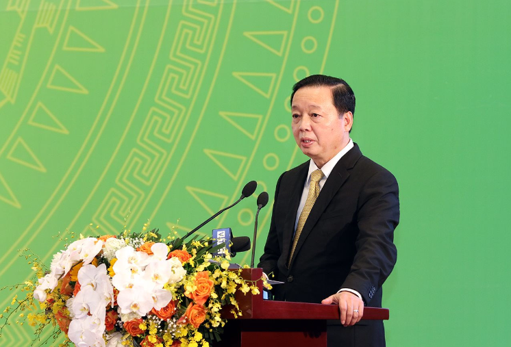 Bộ trưởng Trần Hồng Hà phát biểu khai mạc tại Phiên toàn thể, Hội nghị Môi trường toàn quốc lần thứ V