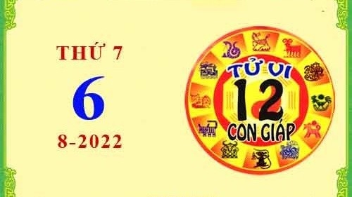 Xem chi tiết tử vi hôm nay Thứ Bảy ngày 6/8/2022: Tuất sự nghiệp suôn sẻ, Thìn đối diện với nhiều khó khăn