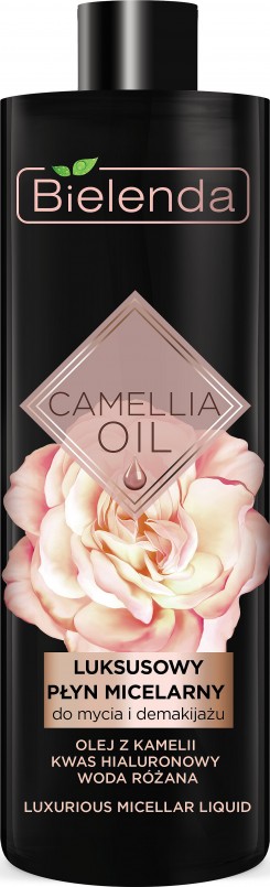 Nước tẩy trang Bielenda  DẦU CAMELLIA sang trọng 500 ml