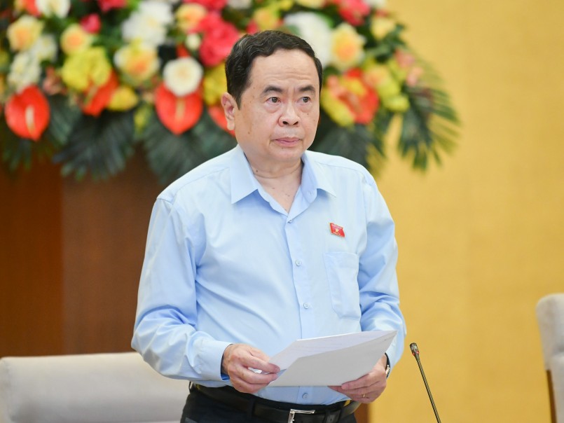 Phó Chủ tịch Thường trực Quốc hội Trần Thanh Mẫn gợi ý nội dung thảo luận