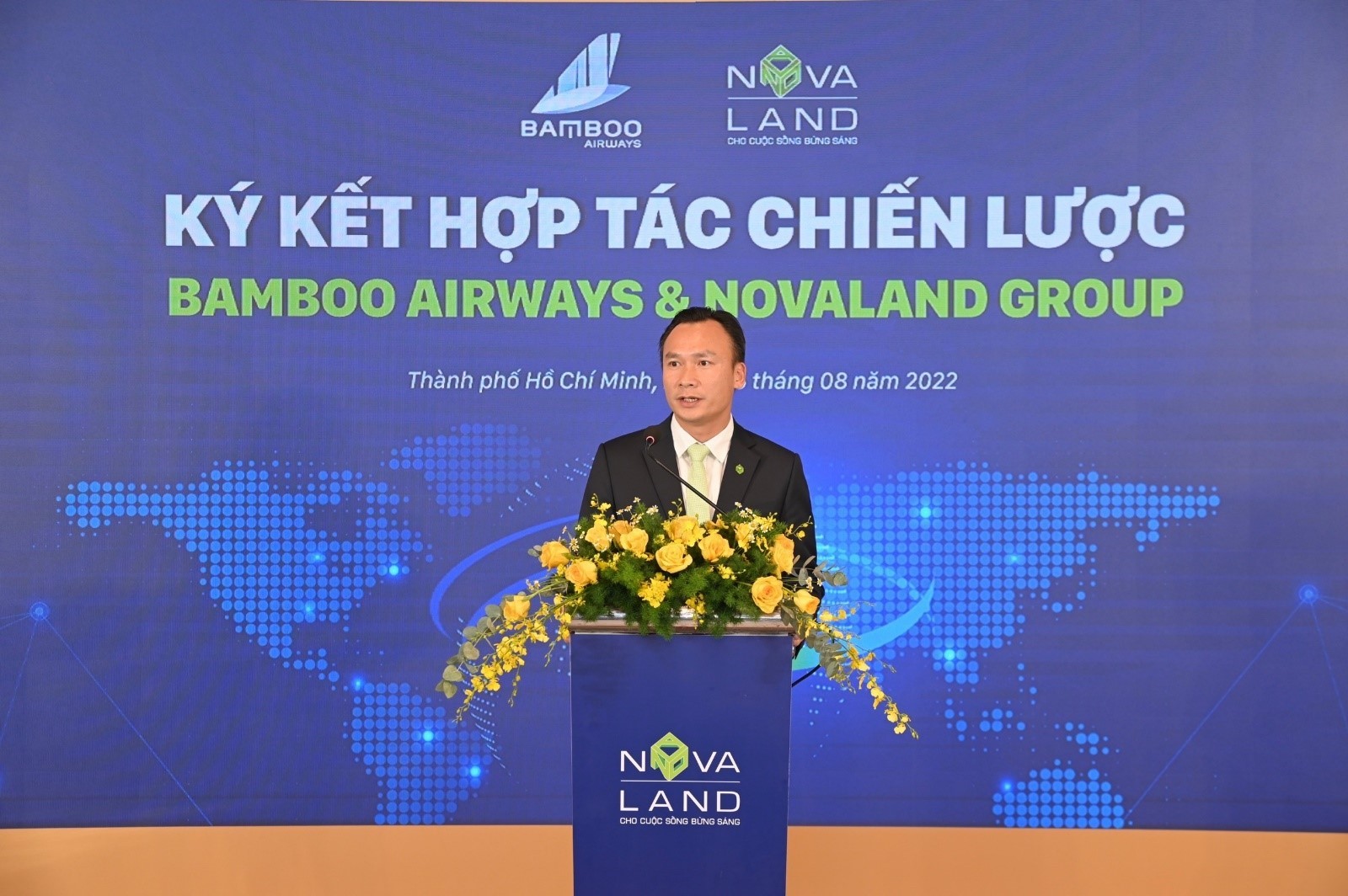 Bamboo Airways và Novaland ký kết hợp tác chiến lược gia tăng thêm tệp giá trị cho khách hàng