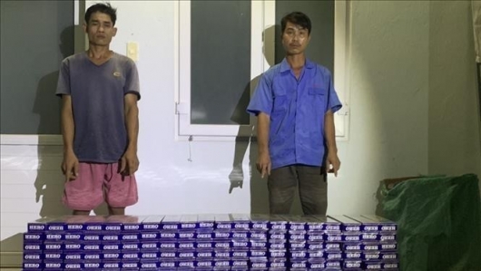 Tây Ninh: Thu giữ lượng lớn thuốc lá ngoại nhập lậu