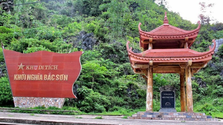 Di tích quốc gia đặc biệt Khởi nghĩa Bắc Sơn, tỉnh Lạng Sơn.