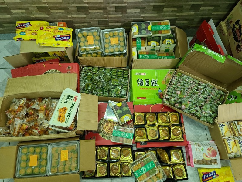 Đà Nẵng: Tạm giữ gần 5.000 sản phẩm bánh trung thu và kẹo không rõ xuất xứ