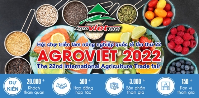  Poster quảng bá AgroViet 2022 