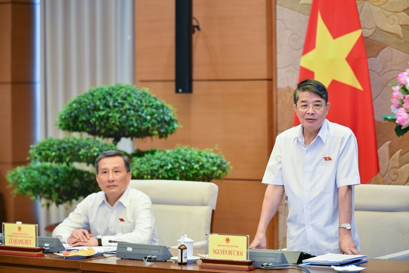 Phó Chủ tịch Quốc hội Nguyễn Đức Hải – Trưởng Đoàn giám sát