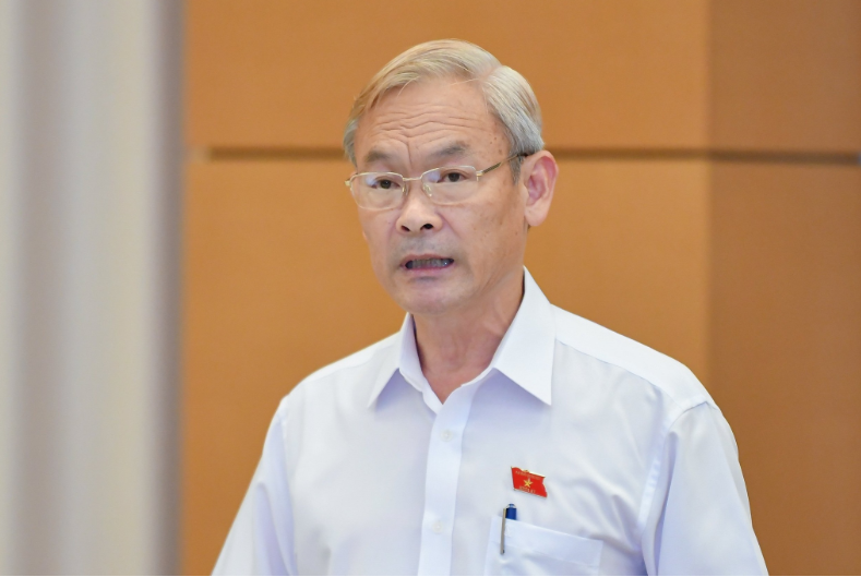 Chủ nhiệm Ủy ban Tài chính, Ngân sách của Quốc hội Nguyễn Phú Cường, Phó Trưởng đoàn thường trực Đoàn giám sát của Quốc hội