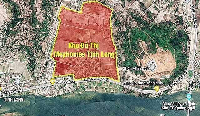 Quảng Ngãi: Chấp thuận cho Tân Á Đại Thành tài trợ quy hoạch dự án Khu đô thị Tịnh Long