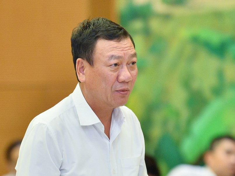 Tổng Thanh tra Chính phủ Đoàn Hồng Phong báo cáo công tác tiếp công dân, giải quyết khiếu nại, tố cáo của Chính phủ
