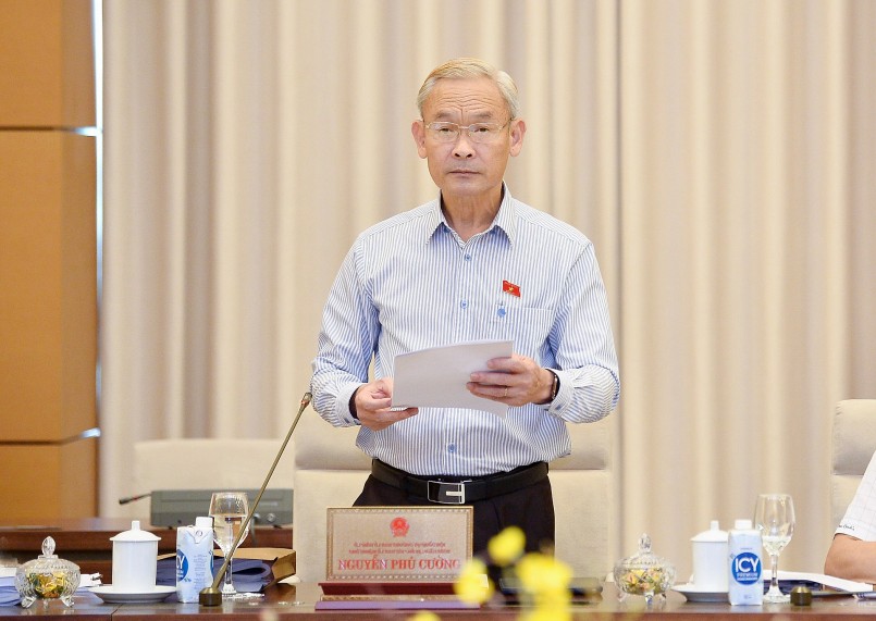  Chủ nhiệm Ủy ban Tài chính, Ngân sách Nguyễn Phú Cường.