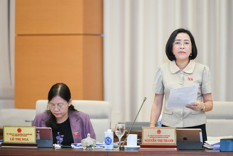 Trưởng Ban Công tác Đại biểu Nguyễn Thị Thanh