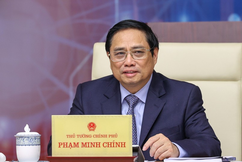 Thủ tướng Phạm Minh Chính nêu rõ, việc tổ chức Diễn đàn nhằm truyền tải thông điệp quan trọng của tinh thần đổi mới, sáng tạo, đột phá đối với mô hình kinh tế tập thể là thành phần kinh tế quan trọng - Ảnh: VGP