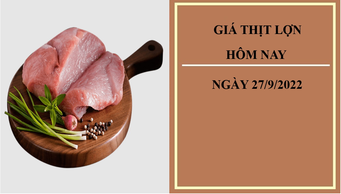 Giá thịt lợn hôm nay 27/9/2022: Tiếp tục đứng yên tại Công ty Thực phẩm bán lẻ