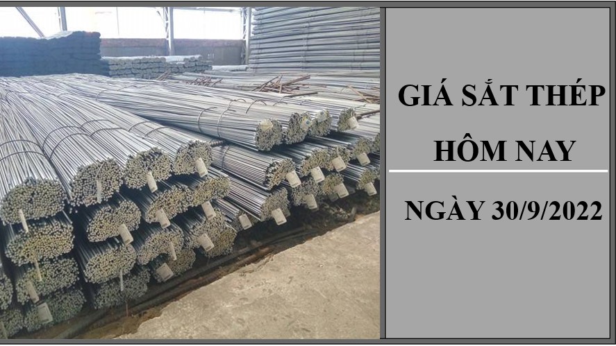 Giá sắt thép hôm nay 30/9/2022: Giảm nhẹ trên Sàn Thượng Hải