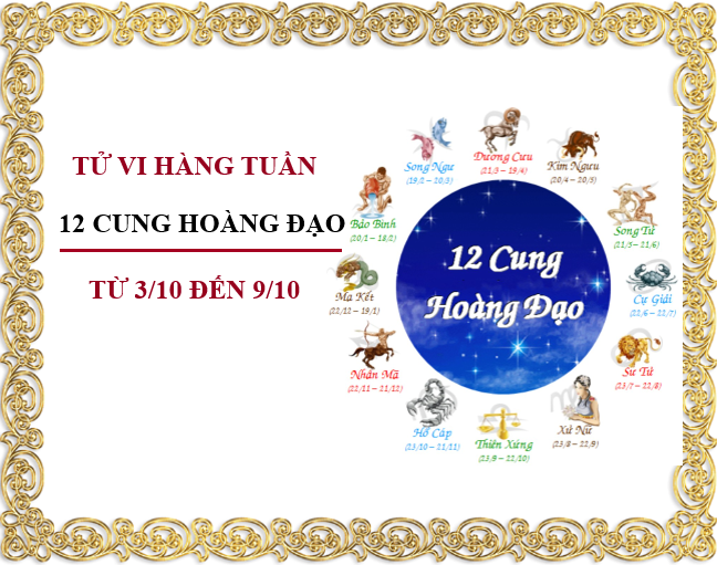 Tử vi tuần mới của 12 cung hoàng đạo từ 3/9 - 9/10/2022