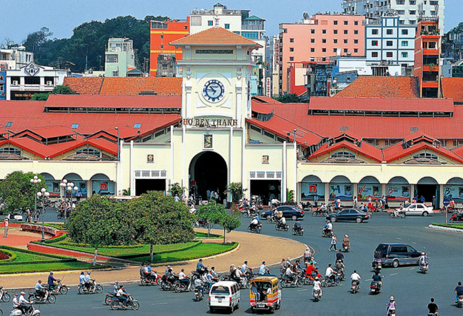 Chợ Bến Thành - Ngôi chợ đặc trưng của TP. Hồ Chí Minh