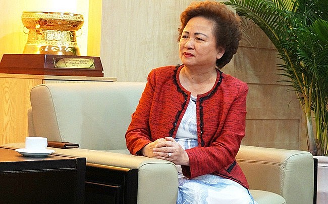 Phó Chủ tịch HĐQT thường trực SeABank, Nguyễn Thị Nga. 
