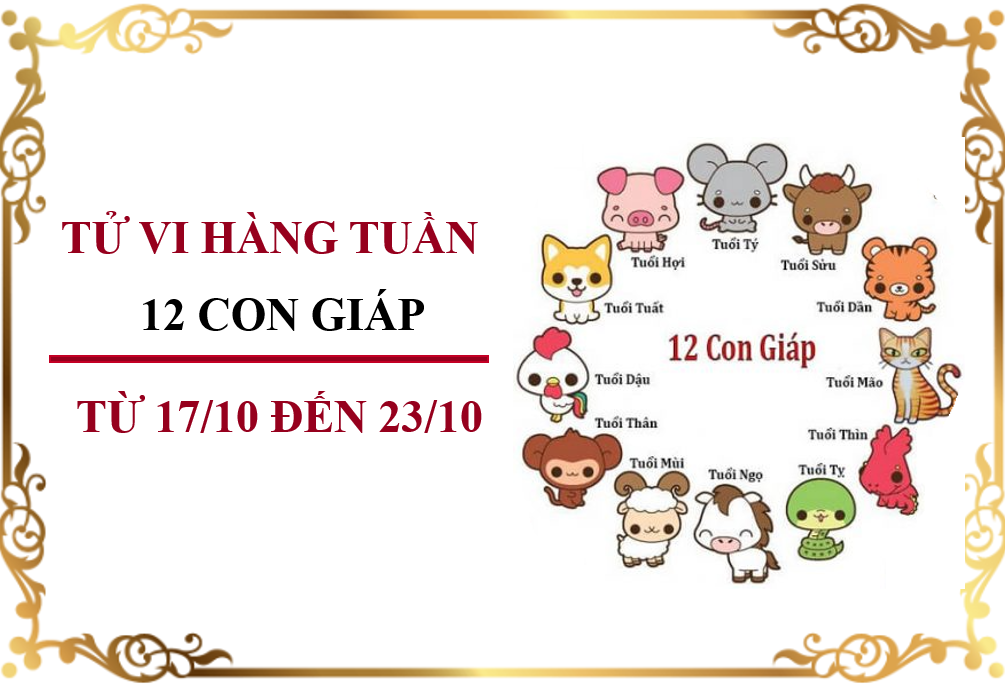 Tử vi tuần mới của 12 con giáp từ 17/10 - 23/10/2022