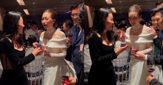 “Bà trùm Hoa hậu” Kim Dung tặng Đỗ Mỹ Linh 1 cây vàng, giá gần 60 triệu đồng