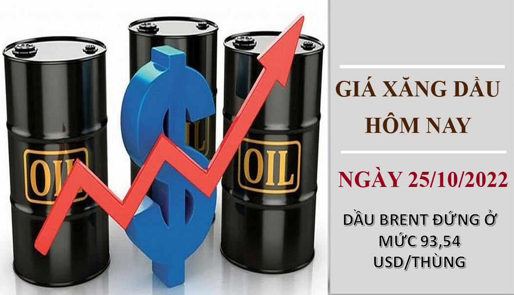 Giá xăng dầu hôm nay 25/10/2022: Dầu thô lấy lại đà tăng