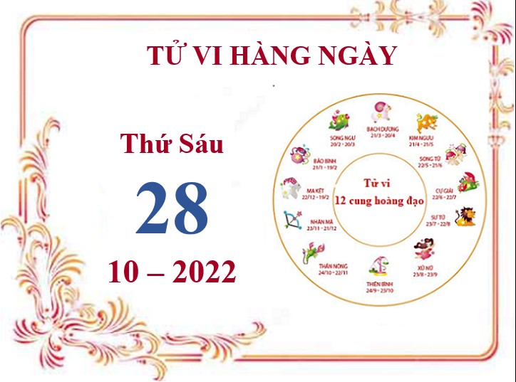 Xem tử vi 12 cung hoàng đạo hôm nay Thứ Bảy ngày 29/10/2022: Kim Ngưu tài chính Bạch Dương gặp nhiều khó khăn