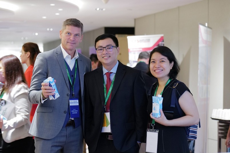 Hội nghị sữa Châu Á năm nay quy tụ nhiều doanh nghiệp hàng đầu để cùng nhau thảo luận về các vấn đề lớn của ngành và xu hương cho tương lai. (Nguồn ảnh: Ngọc Thành)