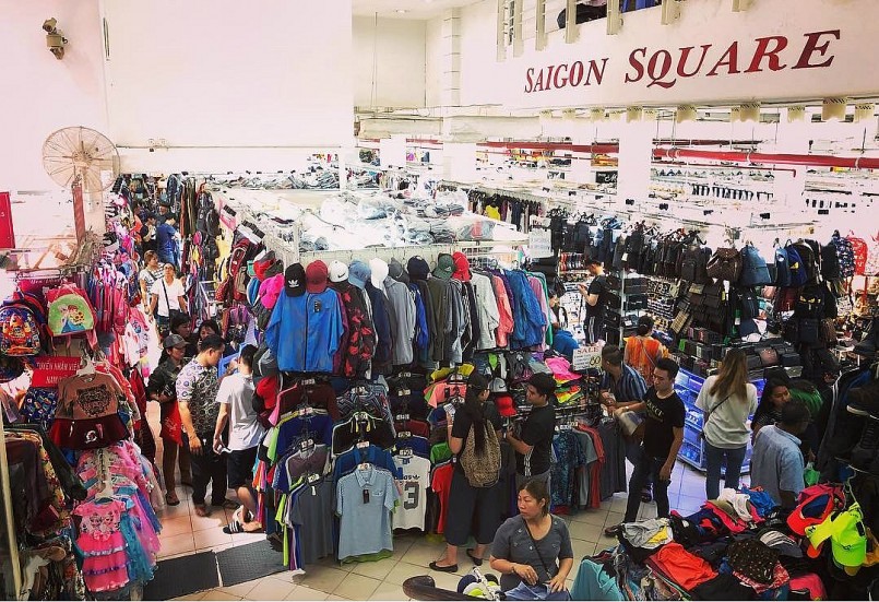 Sài Gòn Square được mệnh danh là “thiên đường mua sắm” cho các tín đồ shopping
