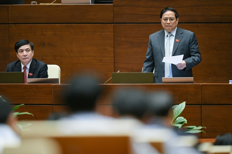 Thủ tướng Chính phủ Phạm Minh Chính trả lời chất vấn