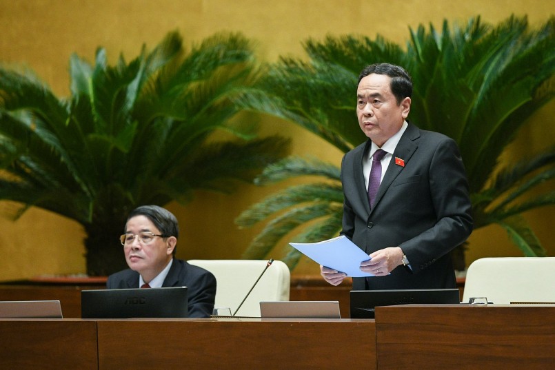 Phó Chủ tịch Thường trực Quốc hội Trần Thanh Mẫn cho biết Quốc hội sẽ ban hành Nghị quyết về chất vấn tại kỳ họp này