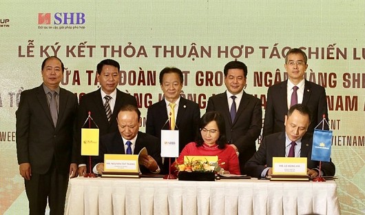 T&T Group, SHB hợp tác chiến lược với Vietnam Airlines và Tổng Công ty Đường sắt Việt Nam