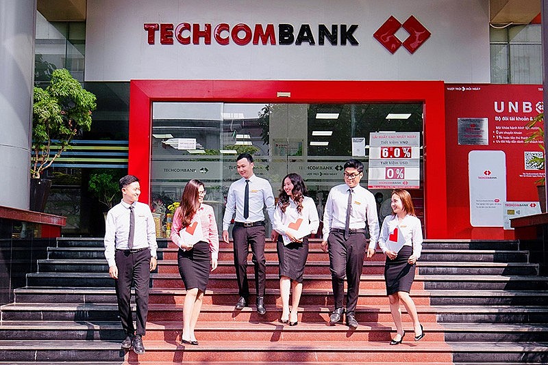 Thu nhập bình quân nhân viên ngân hàng Techcombank lên tới 44 triệu đồng/tháng