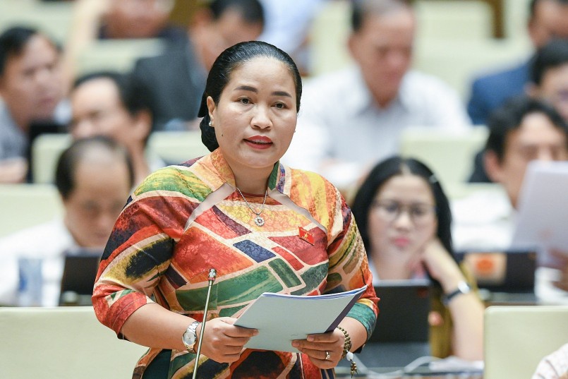 đại biểu Chamaléa Thị Thủy - Đoàn ĐBQH tỉnh Ninh Thuận 