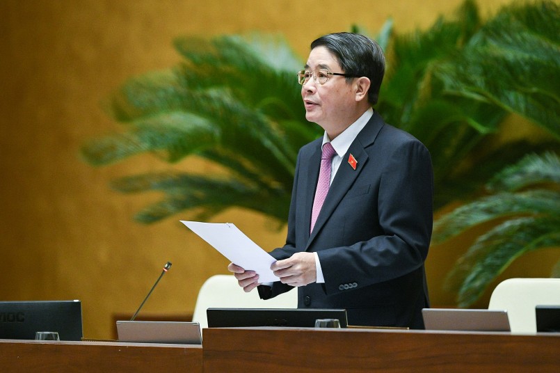 Phó Chủ tịch Quốc hội Nguyễn Đức Hải phát biểu kết luận phiên thảo luận