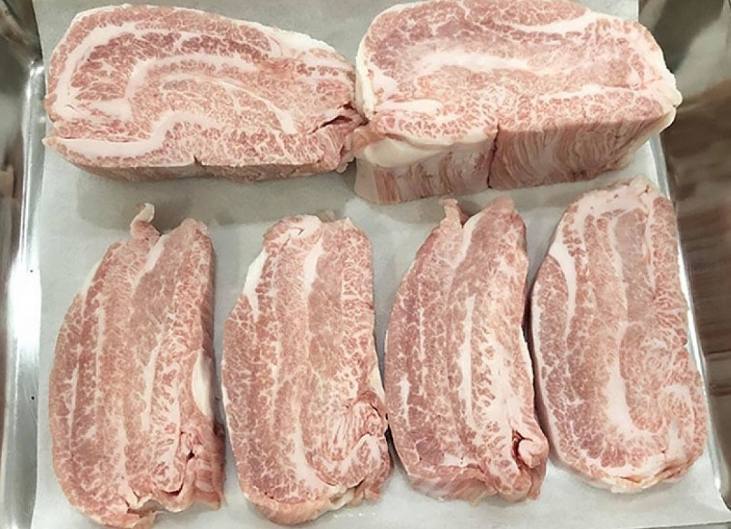 thịt lợn thịt iberico hay thịt lợn Nhật Bản nhập khẩu về phần lớn chỉ dành cho dân nhà giàu Việt.