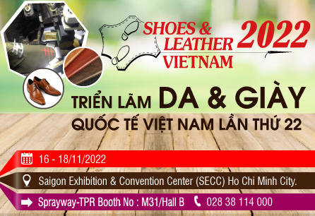 Sắp diễn ra triển lãm quốc tế Da & Giày lần thứ 22 tại Việt Nam
