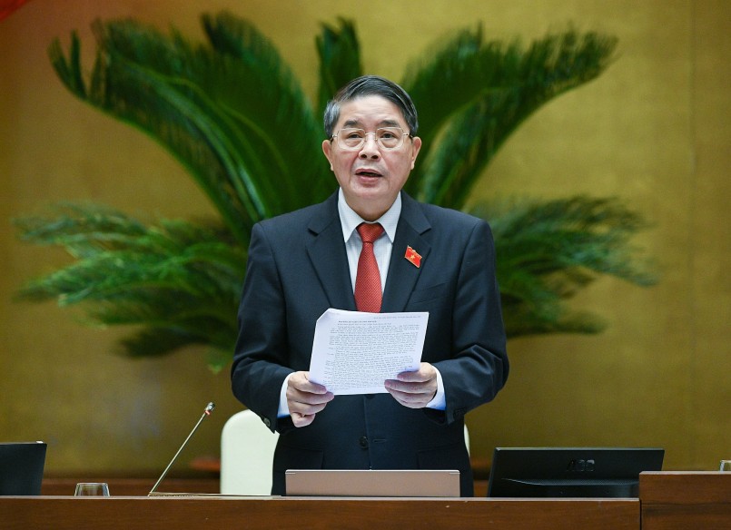 Phó Chủ tịch Quốc hội Nguyễn Đức Hải phát biểu kết luận Phiên thảo luận
