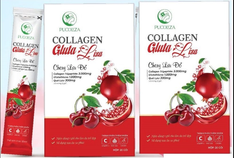 Collagen Gluta Liza bị Bộ Y tế "tuýt còi"
