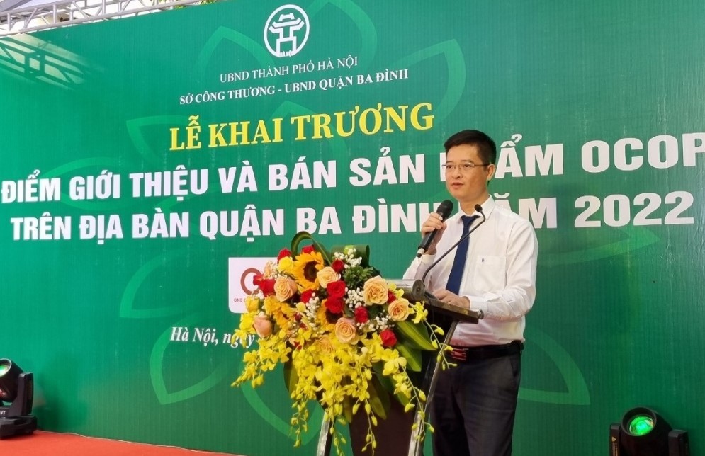 Ông Nguyễn Thế Hiệp, Phó Giám đốc Sở Công Thương Hà Nội